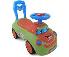 Rutscher, Kinderauto Pretty mit Musik, Licht und leuchtenden Tasten am Lenkrad (Grün)