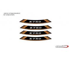 Puig 5545t Spiel 8 Streifen in Bogen, Orange