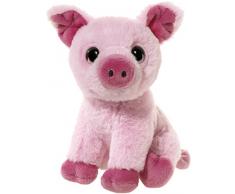 Heunec 273979 MINI-MI Schwein Plüschtier, Rosa