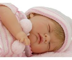 Nines Artesanals d‘Onil – Reborn Puppe Mein kleines Baby mit geschlossenen Augen (700)