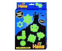 Hama 3414 - Bügelperlen Kleine Geschenkverpackung, Nachtleuchtend
