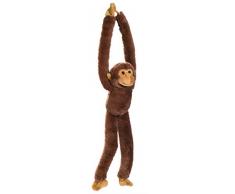 Plüschtier AFFE, braun, Langer Arm