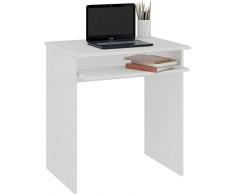 Megaastore Schreibtisch Bürotisch Computertisch Arbeitstisch Laptoptisch Bürmöbel | Schülerschreibtisch Computertisch Kinderschreibtisch Arbeitstisch PC-Tisch Jugendzimmer Kinderzimmer Weiss