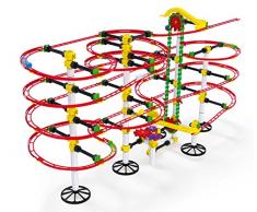 Quercetti Skyrail Kugelbahn Achterbahn Ottovolante 12 Meter mit Aufzug