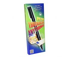 Pen Penetration Zaubertrick | Stift durch Geldschein zaubern| Kugelscheiber durchdringt Banknote | Ripped and Restored Money | Zauberstift für Profi-Zauberkasten | Magic Zaubertricks für Zauberer