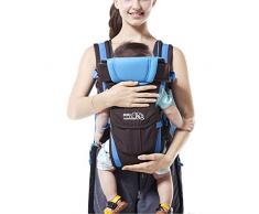 GudeHome Klassic Babytrage Einstellbare Vordere und Hintere Bauchtrage Geeignet für Neugeborene, Säuglinge & Kleinkinder
