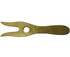 Strickgabel, 1 Stück aus Holz, Strickliesel, Lucet