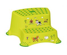 2er Set Z Funny Farm grün WC Aufsatz + Hocker zweistufig Toilettentrainer