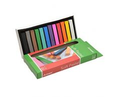 Artina Ölpastellkreide im 12er Set - Ölpastelle in Studio Qualität als feine Ölkreide Softpastellkreide für die Kunst