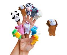 Oblique-Unique® Baby Fingerpuppen-Set zum Spielen und Lernen