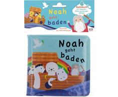 Noah geht baden: Badebuch mit Wasser-Überraschungs-Effekt (Bilderbuch für Kleinkinder)