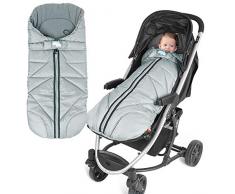 Winter-Fußsack Für Kinderwagen, Sportwagen & Buggy, Kinderwagen Schlafsack Fußsack Sack Verdickt Multifunktionswärmer Anti-Kick Schlafsack (0 Bis 36 Monate)