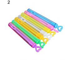 Yimosecoxiang Seifenblasenstäbe, Stern, Herzform, 12 Stück 2