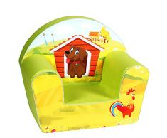 Knorrtoys 68314 - Kindersessel Dog on a farm