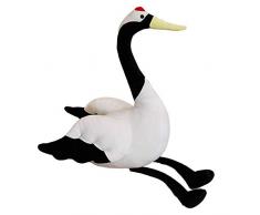 shenlanyu Stofftier Heiße 50cm Süße Simulation Kranich Plüschpuppe Cartoon Kuscheltier Vogel Schwan Spielzeug Für Kinder Baby Kind Geschenk Home Room Decoration
