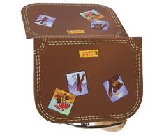 Steiff Teddybär Fynn im Koffer - 28 cm - Teddy Kuscheltier für Kinder - beweglich & waschbar - beige (111471)