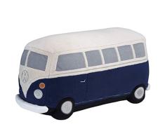 Volkswagen 211087511B Plüschauto Bulli T1, Dunkelblau/Beige
