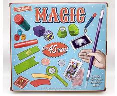 45 Tricks Zauberei Set Kinder Zauberer Box Kreativ Lernen Kinder