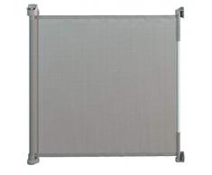 Gaterol Active Lite Grau – Ausziehbares Treppenschutzgitter und Türschutzgitter Rollo bis 140 cm