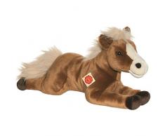 Hermann Teddy Collection 902553 - Plüsch-Pferd liegend, 51 cm, braun