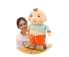 TIKENBST Schwein Stofftier Kuschelschwein Tierspielzeug Sehr Weiches Umarmen Gefüllte,Orange-50cm