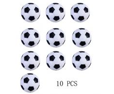 Istloho 10X Tischbälle Tischfußball Zubehör Mini Kicker Bälle für Kinder Erwachsene Geschenk Geburtstagsparty Partytaschenfüller, 32 mm