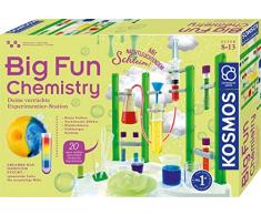 KOSMOS 642532 Big Fun Chemistry - Die verrückte Chemie-Station, Experimentierkasten
