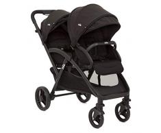 Joie Evalite Duo Geschwisterwagen inkl. Regenverdeck Coal S1424ABCOL000