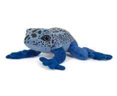 Trigon Stofftier Blauer Pfeilgiftfrosch 36 cm, Kuscheltier Plüschtier Frosch Frösche Pfeilgiftfrösche