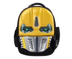 Kindererucksack Hartschale Auto Schultasche unisex für Klasse 1-3-6 Mädchen Jungen Vorschule Grundschule Rucksack Kinder 3D wasserfest für Buch Schreibwaren Lebensmittel Spielzeug Rucksäcke Daypack