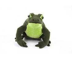 Teddys Rothenburg Kösen, Frosch, Heinrich, 15 cm, sitzend, grün, Plüschfrosch