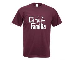 La Familia Marionette Film Mafia T-Shirt Motiv Bedruckt Funshirt Design Print