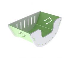 perfk Kleintier Schlafbett Schaukelwiege Schlafplatz für Hamster Meerschweinchen Eichhörnchen Ratten Mäuse - Grün