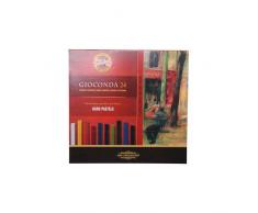KOH-I-NOOR GIOCONDA 8114 Harte Künstler-Pastellkreiden (24 Stück)