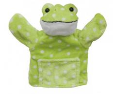 JaBaDaBaDo Lustige Handpuppe Frosch aus Plüsch
