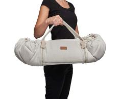 Najell SleepCarrier, Schlafnest für Babys, Babytrage liegend, Liegewiese, Matratze für Neugeborene, Sandy Beige