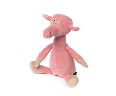 sigikid Beasts Kuscheltier für Erwachsene und Kinder, Schwein klein, Ach Good!, Pink, 38879
