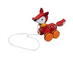 Brink Holzspielzeug Ziehtier Fuchs