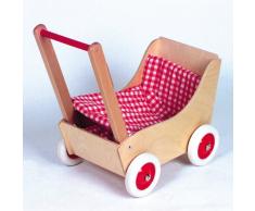 HOLZWENZEL HolzPuppenwagen Laura Mit Garnitur