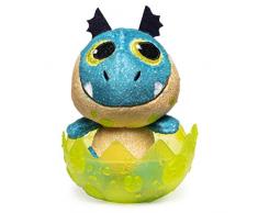Dreamworks Dragons 6054907 Legends Evolved, Baby Wild Gronckle 7,5 cm Plüsch, Plüschdrache im Ei zum Sammeln, Multicolour