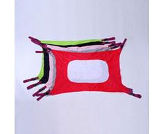 Homie Baby-Hängematte Babybett Schaukel Baby-Innenausstattung Spielzeugnetz Bett Schlafen Kinder Praktisches Zuhause, blau