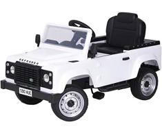 Toma Tretauto Land Rover Defender weiß Exklusiv Go Kart Premium ab 3 Jahren Pedalfahrzeug Kinderauto
