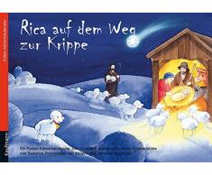 Rica auf dem Weg zur Krippe, große Ausgabe, m. Plüschschaf (Adventskalender mit Geschichten für Kinder / Ein Buch zum Vorlesen und Basteln)
