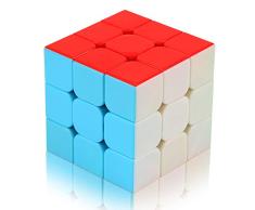 Parsion Zauberwürfel 3x3, Speed Cube 3x3x3 Magic Rubiks Cube Magische Original Speedcube Intelligenz IQ für Anfänger und Fortgeschrittene, Kinder Jugendlichen