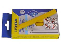 Lyra 6897.6 Wachs-Signierkreide 12 Stück in weiß