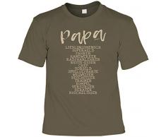 Art & Detail Shirt Tshirt Papa - Papa LieblingsMensch SuperHeld Fahrer Handwerker KuschelTiger - als Präsent und Dankeschön