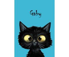 Gaby: Gaby - Katzen - Malbuch / Notizbuch / Tagebuch: A5 - blanko