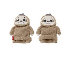 Fisher-Price GNF16 - Fisher-Price Faultier-Spielsocken, 1 Paar Babyspielzeuge zum Anziehen