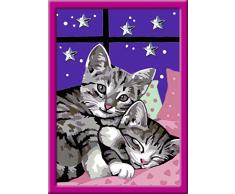 Ravensburger Malen nach Zahlen 27995 - Schlafende Katzen