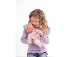 Bayer Design 93829 My Piccolina Interactive Puppe, Funktionspuppe, sprechend (Babylaute), interaktiv, rosa